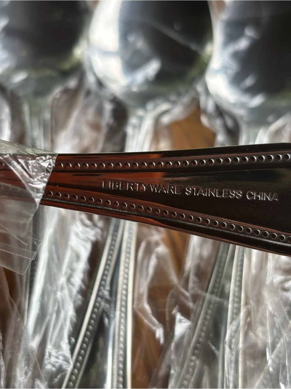 Libertyware stainless steel Soup Spoons- set of 6